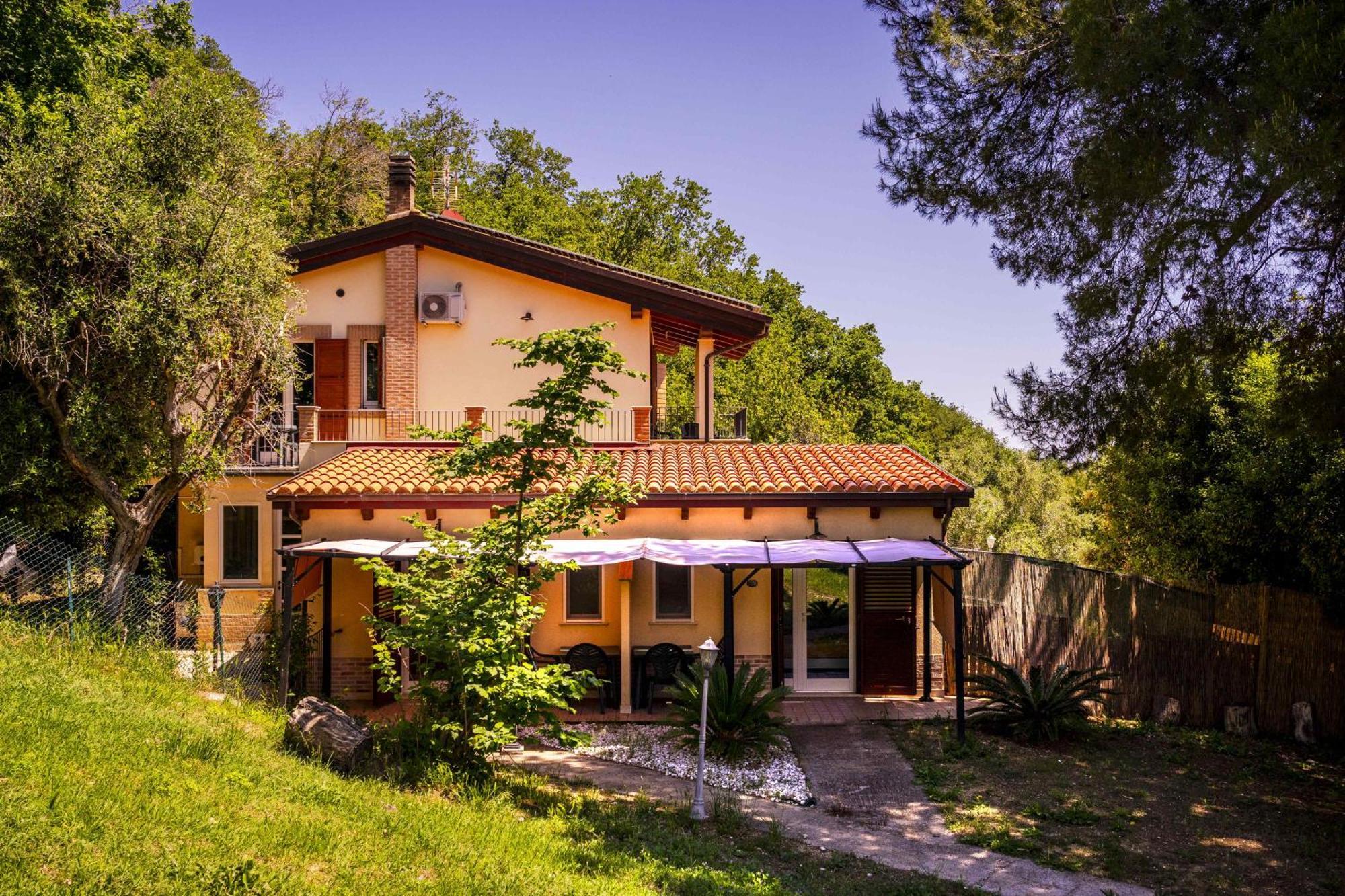 Casa Jo - Country Home With Sea View And 3 Private Ensuite Rooms Lapedona Luaran gambar