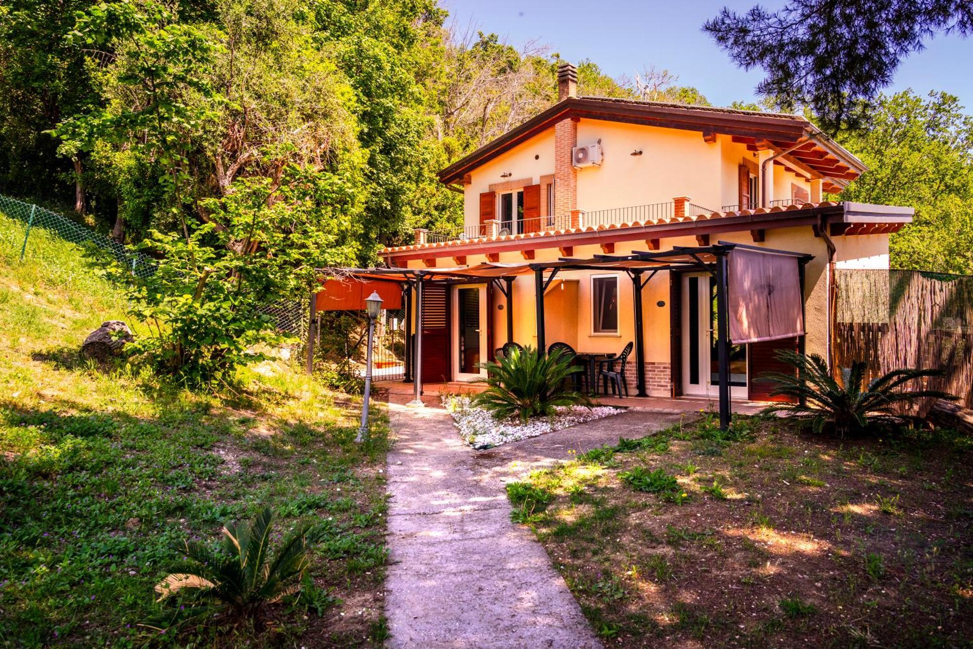 Casa Jo - Country Home With Sea View And 3 Private Ensuite Rooms Lapedona Luaran gambar