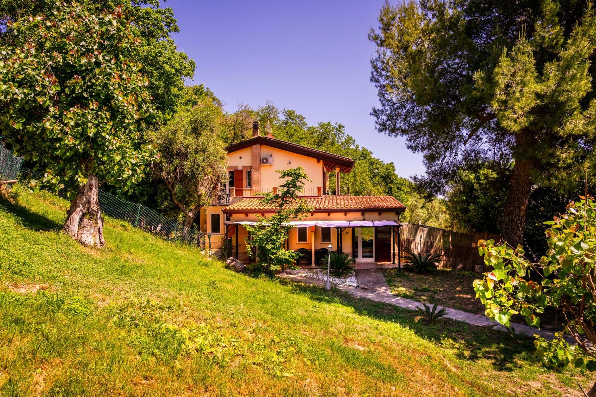Casa Jo - Country Home With Sea View And 3 Private Ensuite Rooms Lapedona Luaran gambar