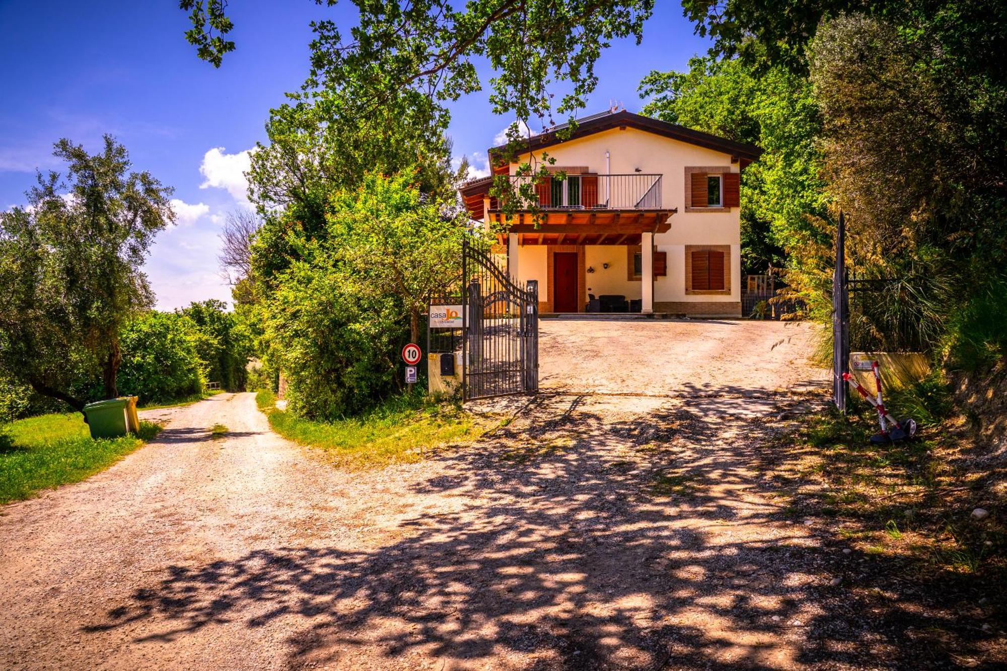 Casa Jo - Country Home With Sea View And 3 Private Ensuite Rooms Lapedona Luaran gambar